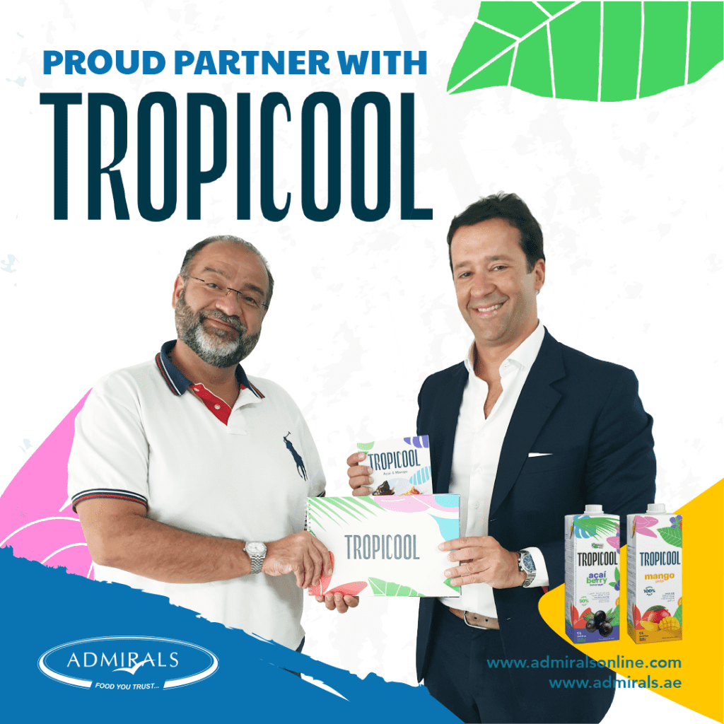 Admirals partner Tropicool - Bringing the taste of Brazil to UAE
