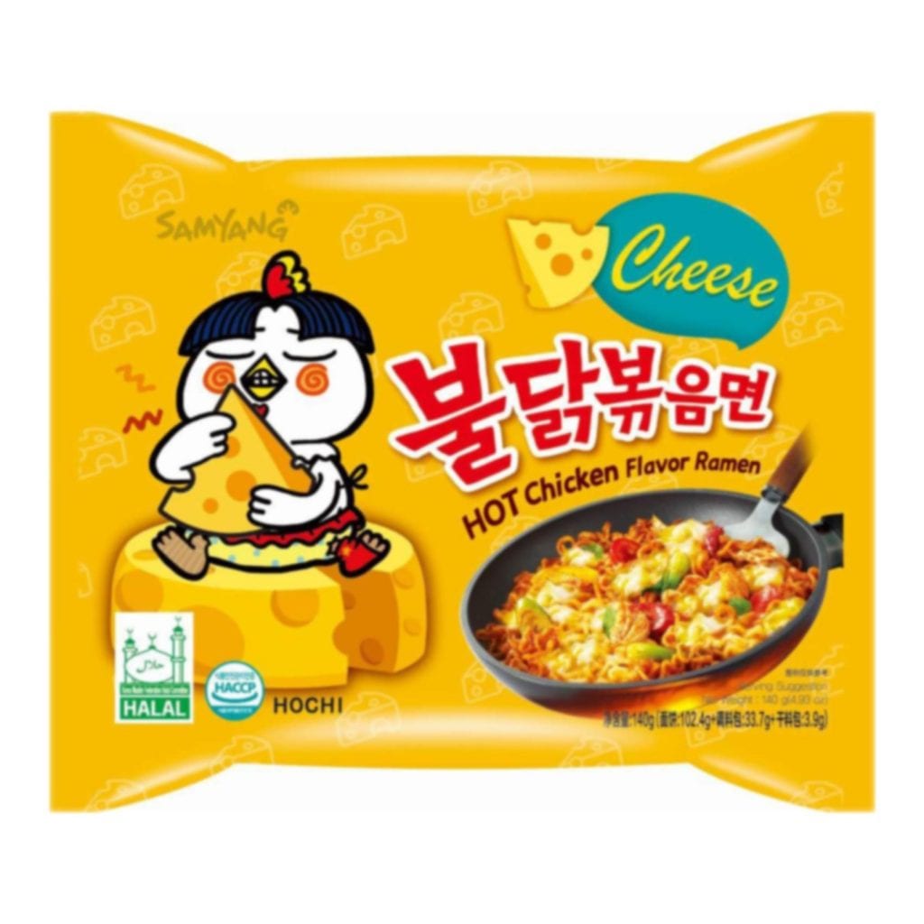 Samyang cheese hot chicken