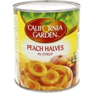 peach halves